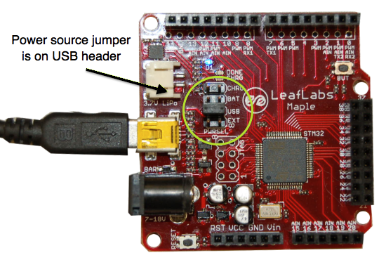 Correctly plugged in Maple